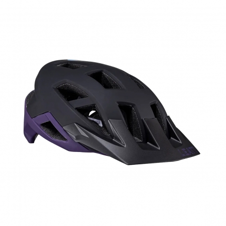 LEATT NOWOŚĆ KASK ROWEROWY MTB TRAIL 2.0 V24 VELVET KOLOR FIOLETOWY ROZMIAR M (55-59 cm)