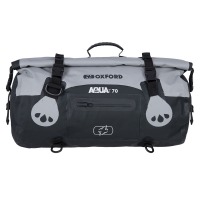 OXFORD TORBA AQUA T-70 ROLLBAG WODOODPORNA POJEMNOŚĆ 70L KOLOR CZARNY/SZARY