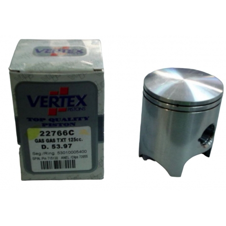 VERTEX TŁOK GAS GAS 125 TXT '02-'21 (53,96MM) (+0,01MM) (PIERŚCIENIE 53009805400 x 2 SZT.)