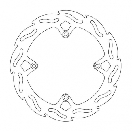 MOTO-MASTER TARCZA HAMULCOWA FLAME TYŁ 220MM KTM SX85 '11-'17, 250 FREERIDE '14-'17, 350 FREERIDE '12-'17 HUSQVARNA TC85 '14-'17