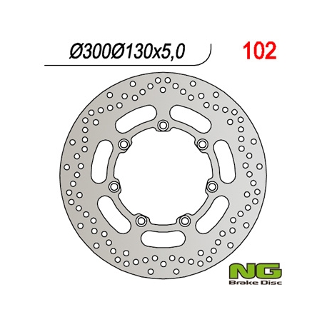 NG TARCZA HAMULCOWA PRZÓD KAWASAKI VN 1500/1600 (PATRZ OPIS TOWARU)