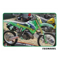 BLACKBIRD KOMPLET NAKLEJEK (OKLEIN) KAWASAKI KX 125/250 '94-'98 REPLICA TEAM KAWASAKI 1998