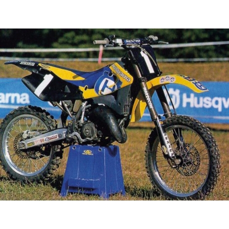 BLACKBIRD KOMPLET NAKLEJEK (OKLEIN) HUSQVARNA CR/WR 125/250 '00-'05 REPLICA TEAM HUSQVARNA MADDII 1999