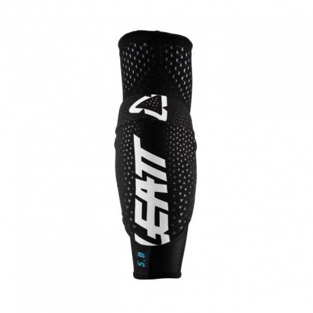 LEATT NAŁOKIETNIKI OCHRANIACZE ŁOKCI 3DF 5.0 ELBOW GUARD WHITE/BLACK KOLOR CZARNY/BIAŁY JUNIOR