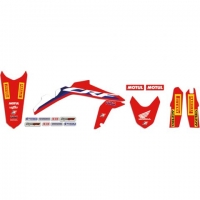 BLACKBIRD KOMPLET NAKLEJEK (OKLEIN) HONDA CRF 250R '22-'24, CRF 450R '21-'24 REPLICA TEAM HRC 21