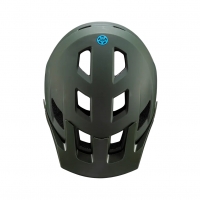 LEATT NOWOŚĆ KASK ROWEROWY MTB ALLMTN 1.0 V24 HELMET SPINACH KOLOR ZIELONY ROZMIAR S (51-55 cm)