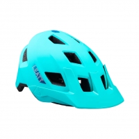 LEATT KASK ROWEROWY MTB ALLMTN 1.0 JUNIOR (DZIECIĘCY/WYPINANA SZCZĘKA) V24 AQUA KOLOR GRANATOWY/NIEBIESKI ROZMIAR XS (50-54 cm)