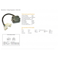 DZE REGULATOR NAPIĘCIA HONDA CBR 900RR '02-'03 (CBR954) (ESR690) (31600-MCJ-750) (SH678DA) (35A)