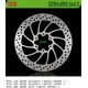 NG TARCZA HAMULCOWA PRZÓD KTM 125/200 DUKE '11-'13, 390 DUKE '13-'14 (280X60,5X4,0) (6X8,5MM)