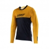 LEATT NOWOŚĆ KOSZULKA ROWEROWA MTB GRAVITY 4.0 JERSEY GOLD KOLOR ZŁOTY/CZARNY ROZMIAR L