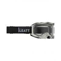 LEATT GOGLE ROWEROWE VELOCITY 4.0 GOGGLE MTB BRUSHED 83% KOLOR CZARY/CZARNY SZYBKA PRZEŹROCZYSTA