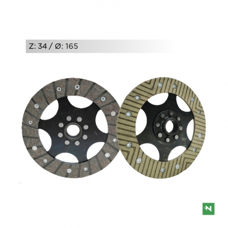 NEWFREN TARCZE SPRZĘGŁOWE BMW R 45/65 '80-'93 R 80R/RT/GS/ST '80-'95 R 100R/RT/CS/GS '80-'96 (MCC600) (EBS6601) (SUCHE SPRZĘGŁ