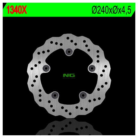 NG TARCZA HAMULCOWA TYŁ HONDA CB 650 '14-'18, INTEGRA 670 '12-'13, CTX 700 '13-'17, NC 750 X/S 14-22 (240X5) (5X10,5MM) WAVE