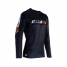LEATT NOWOŚĆ KOSZULKA ROWEROWA MTB ENDURO 4.0 JERSEY BLACK KOLOR CZARNY ROZMIAR L