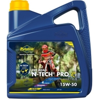 PUTOLINE OLEJ SILNIKOWY 4T 100% SYNTETYK N-TECH® PRO R+ OFF ROAD 15W50 4L (AKC)