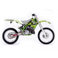 BLACKBIRD KOMPLET NAKLEJEK (OKLEIN) KAWASAKI KX 125/250 '94-'98 DREAM 4 KOLOR ZIELONY CZARNY