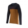 LEATT KOSZULKA ROWEROWA MTB GRAVITY 2.0 JERSEY PEANUT KOLOR BRĄZOWY/GRAFITOWY ROZMIAR M