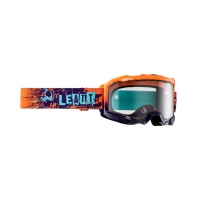 LEATT GOGLE VELOCITY 4.5 GOGGLE ORANGE CLEAR 83% - KOLOR POMARAŃCZOWY FLUO/NIEBIESKI SZYBKA PRZEŹROCZYSTA