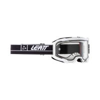 LEATT GOGLE VELOCITY 4.5 GOGGLE WHITE CLEAR 83% - KOLOR CZARNY/BIAŁY SZYBKA PRZEŹROCZYSTA