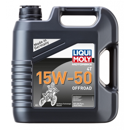 LIQUI MOLY OLEJ SILNIKOWY MOTORBIKE 4T 15W50 OFFROAD 4L (4)