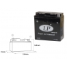 LANDPORT AKUMULATOR YT14B-4 (MS LT14B-4) 12V 12AH 150X69X145 BEZOBSŁUGOWY - ZALANY (6) (210A)