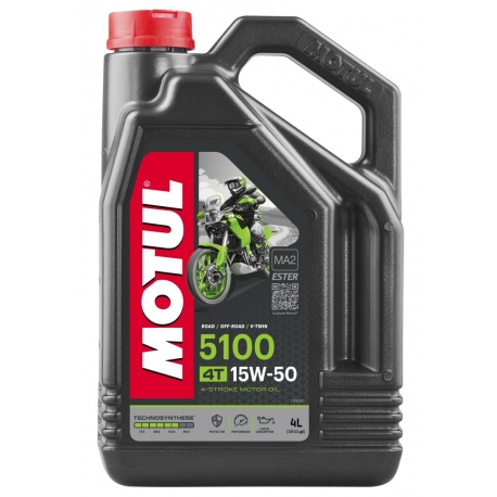 MOTUL OLEJ SILNIK 5100 4T ESTER 15W50 4L