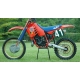 BLACKBIRD KOMPLET NAKLEJEK (OKLEIN) HONDA CR 125 '87-'88 REPLICA TEAM HONDA