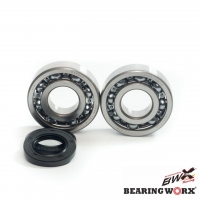 BEARING WORX ŁOŻYSKA WAŁU KORBOWEGO Z USZCZELANIACZAMI KAWASAKI KX 500 '83-'04 (NTN) (MADE IN JAPAN) (24-1011)