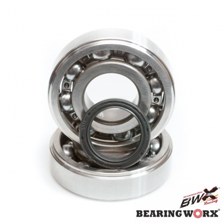 BEARING WORX ŁOŻYSKA WAŁU KORBOWEGO Z USZCZELANIACZAMI KAWASAKI KX 125 88-07 (NTN) (MADE IN JAPAN) (24-1008)