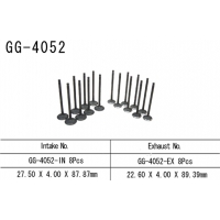 VESRAH ZAWÓR WYDECHOWY KAWASAKI ZX6RR 04 (ZX600M1) (OEM: 12005-0011) (1SZT.) (MADE IN JAPAN)