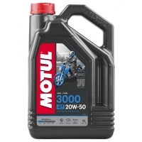 MOTUL OLEJ SILNIK 3000 4T 20W50 4L (MINERALNY)