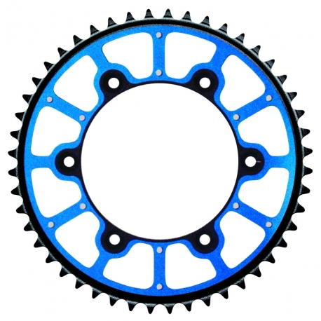 GROSSKOPF WYPRZEDAŻ ZĘBATKA TYLNA PRO EXTREME (STALOWO-ALUMINIOWA - DUAL RING / STEALTH) KOLOR NIEBIESKI 808 50 (80850) SUZUKI D