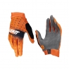 LEATT RĘKAWICE ROWEROWE MTB 1.0 GRIPR GLOVE GLOW KOLOR CZERWONY ROZMIAR M
