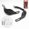 BIKETEC PARTS OSŁONY RĄK (HANDBARY) ALU KOLOR CZARNY (Z MOCOWANIAMI 22MM I 28MM)