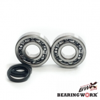 BEARING WORX ŁOŻYSKA WAŁU KORBOWEGO Z USZCZELNIACZAMI HUSQVARNA CR250 99-04, WR250 99-13, WR300 98-13 (NTN) (MADE IN JAPAN) (24-