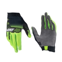 LEATT RĘKAWICE MOTO 1.5 GRIPR GLOVE LIME KOLOR CZARNY/ŻÓŁTY FLUO ROZMIAR M