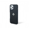 CUBE WYPRZEDAŻ X-GUARD ETUI NA TELEFON DO TELEFONU IPHONE 12 PRO MAX KOLOR CZARNY / KARBON (MOCOWANIE DO KIEROWNICY DOSTĘPNE OSO