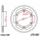 JT ZĘBATKA TYLNA 899 52 ALUMINIOWA RACELITE KTM SX/EXC/LC4 (91-21) (89952JTA) (ŁAŃC. 520) KOLOR NIEBIESKI