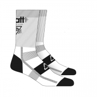 LEATT SKARPETKI ROWEROWE MTB SOCKS WHITE KOLOR BIAŁE ROZMIAR S/M (38-42)