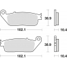 TRW ZF KLOCKI HAMULCOWE KH196 ORGANIC HONDA CBR 1000F, 90-92 ST 1100 90-95, YAMAHA MT-01 05-12, TYŁ