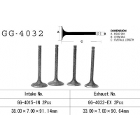 VESRAH ZAWÓR WYDECHOWY KAWASAKI KLR 650 '87-'09 (OEM: 12005-1085) ( 1SZT.) (MADE IN JAPAN)