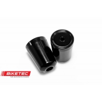 BIKETEC KOŃCÓWKI/CIĘŻARKI KIEROWNICY SUZUKI (PATRZ OPIS DODATKOWY) KOLOR CZARNY 2406020000, OEM: 56200-44813-000