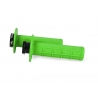 RACETECH (RTECH) MANETKI R20 LOCK-ON (22+25MM) KOLOR ZIELONY NEON (HALF WAFFLE) + 8 ADAPTERÓW ROLGAZU