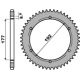 PBR ZĘBATKA TYLNA 223 53 C45 HUSQVARNA WR 125/250/400 79-88 (ŁAŃC. 520)