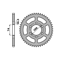 PBR ZĘBATKA TYLNA 4540 46 C45 HYOSUNG GV 250 04-15 (ŁAŃC. 520) (JTR1073.46)