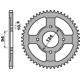 PBR ZĘBATKA TYLNA 282 37 C45 HONDA CB550F (75-80) (ŁAŃC. 530) (JTR282.37)