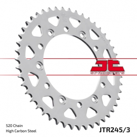 JT ZĘBATKA TYLNA 4309 43 HONDA XL600/XL500/NX650/XR600/FX650 (430942JT) (ŁAŃC. 520)