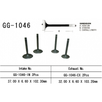 VESRAH ZAWÓR SSĄCY HONDA XR 650R '00-'07, TRX 700XX '08-'09 (2 NA POJAZD) (37,0X6,60X102,3 MM) (OEM: 14711-MBN-670) (1SZT.) (MAD