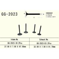 VESRAH ZAWÓR WYDECHOWY YAMAHA YFM 600 GRIZZLY '98-'01, XT 600 '87-'03, TT600 (2 NA POJAZD) (32,0X7,0X91,7 MM) (OEM:1VJ-12121-00)