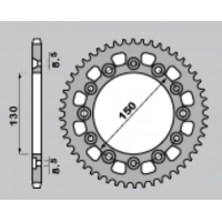 CHT ZĘBATKA TYLNA 4308 47 HONDA XR 600R 85-90 ( MOŻE ZASTĄPIĆ 245 47 ) (ŁAŃC. 520)